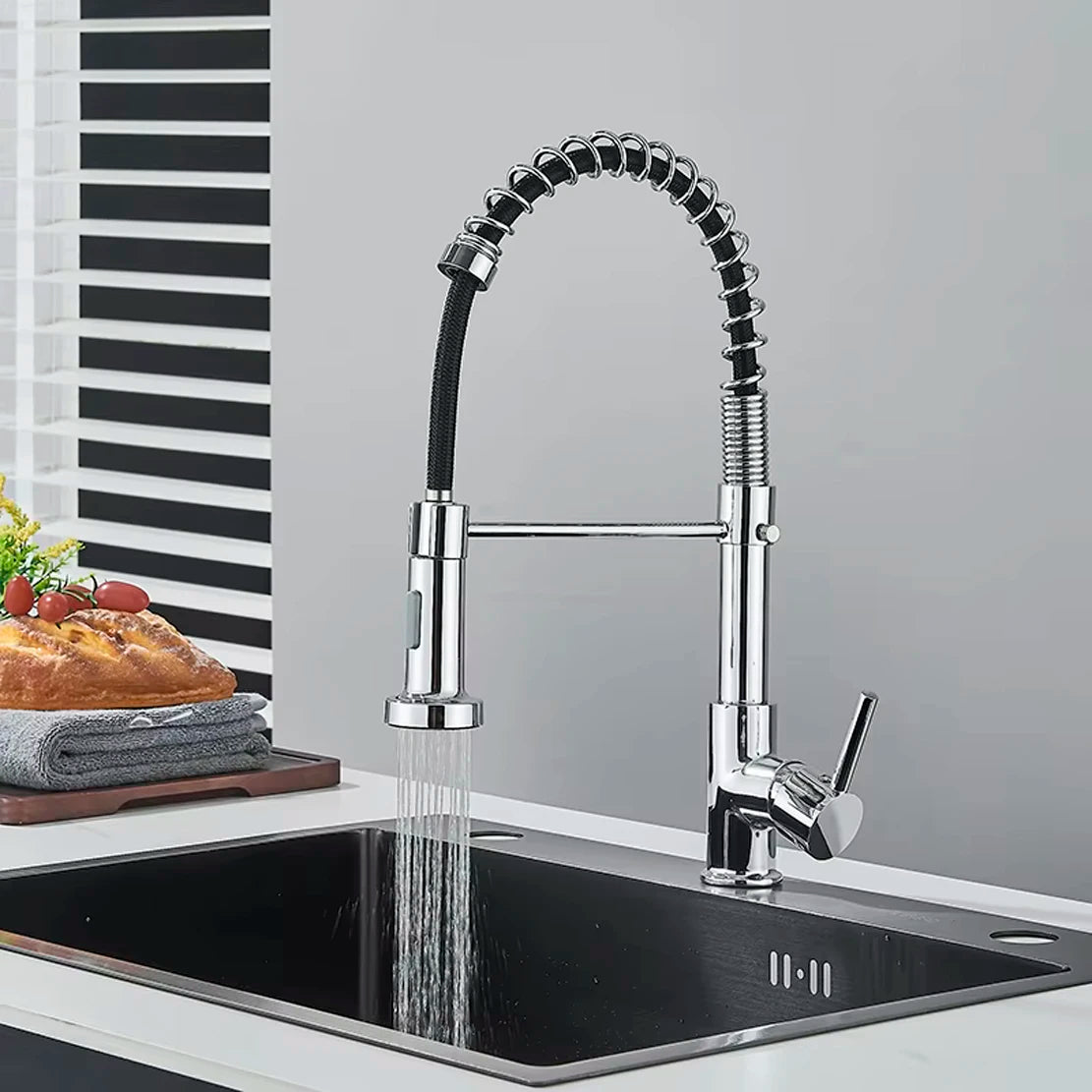 Suguword Removable Kitchen Faucet Deck Mount with Sprayer Dual Modes