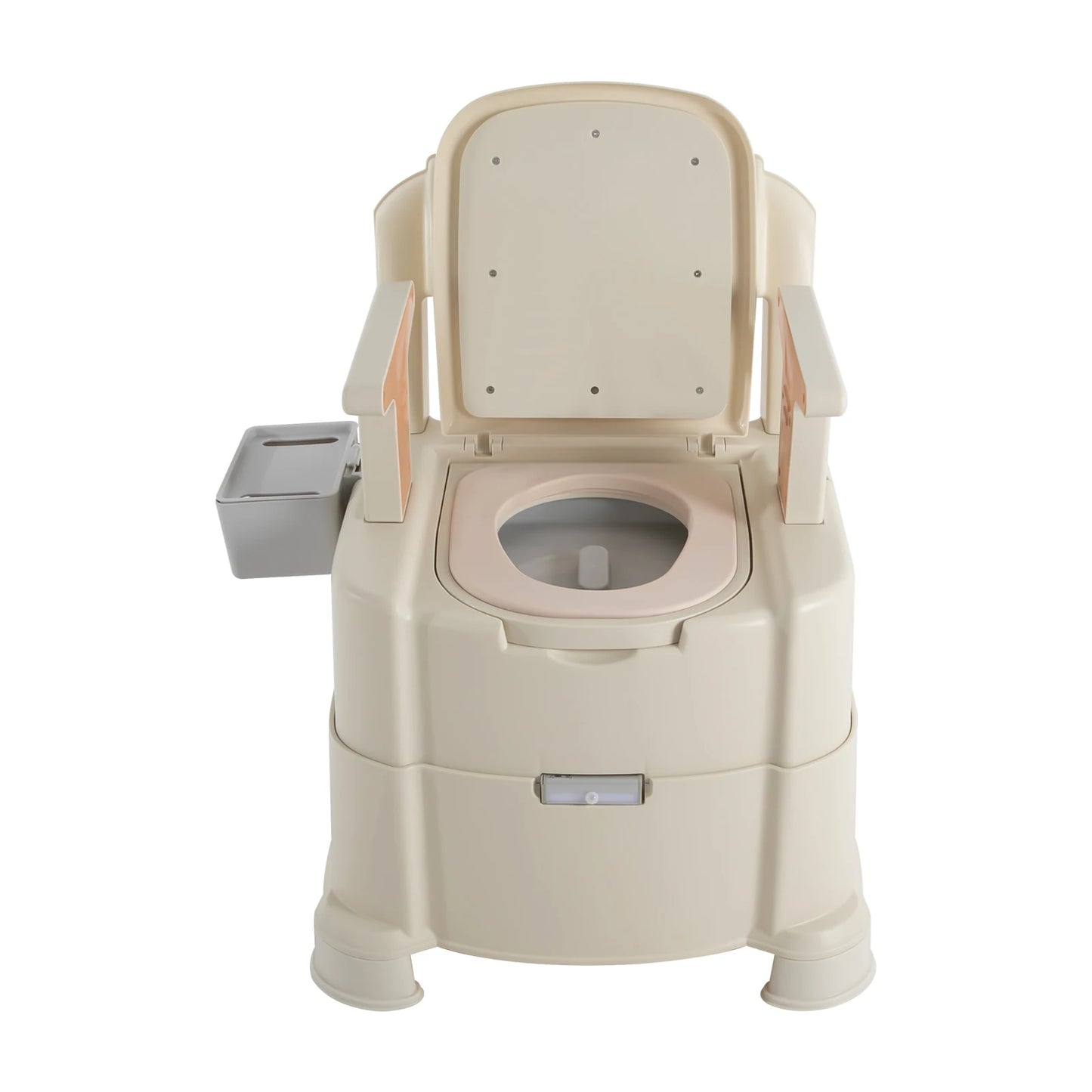Toilet With Sensor Night Light,bedside Toilet With Maximum Load 200kg, Portable Toilet