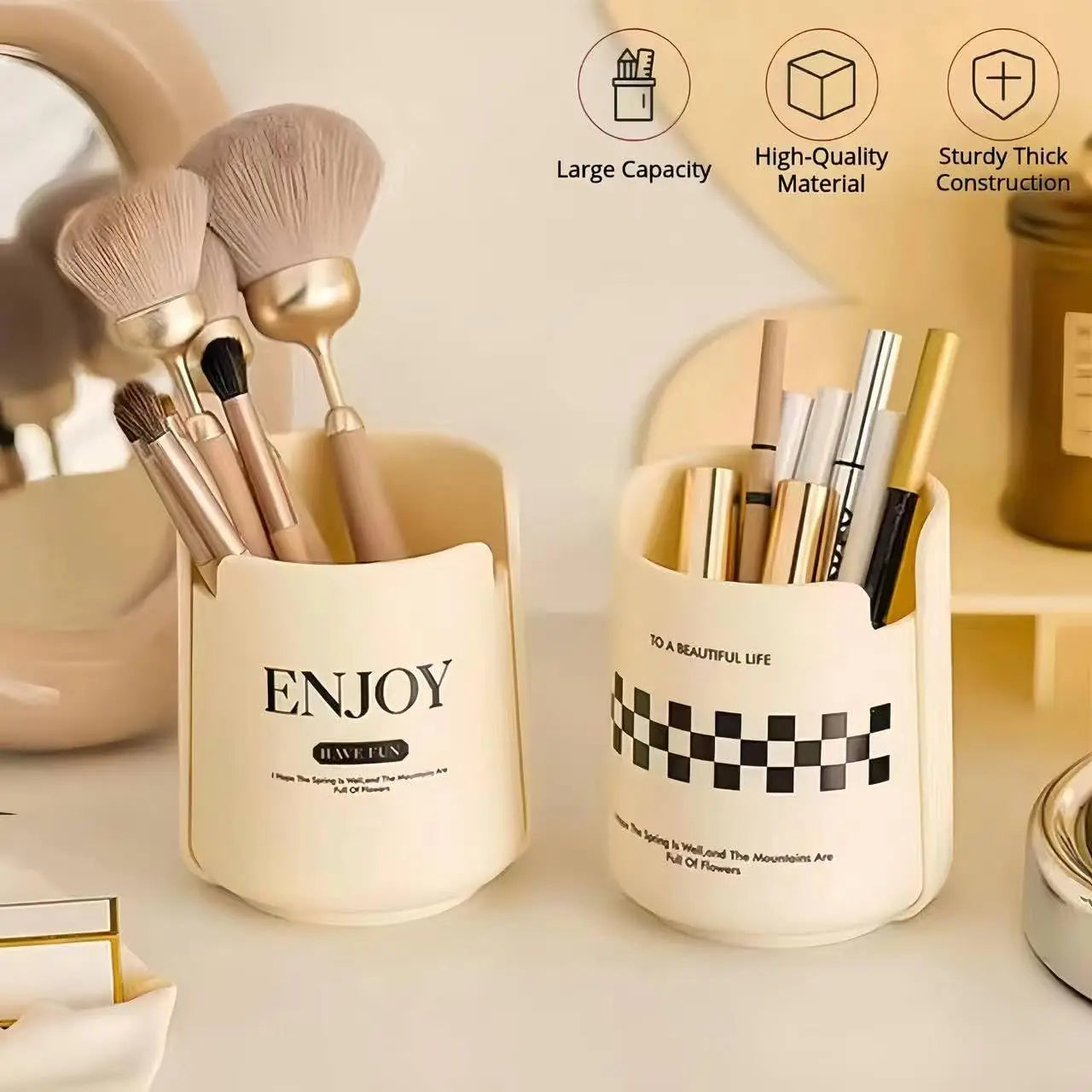 Pen Holder for Desk Tabletop Pencil Organizer for Office