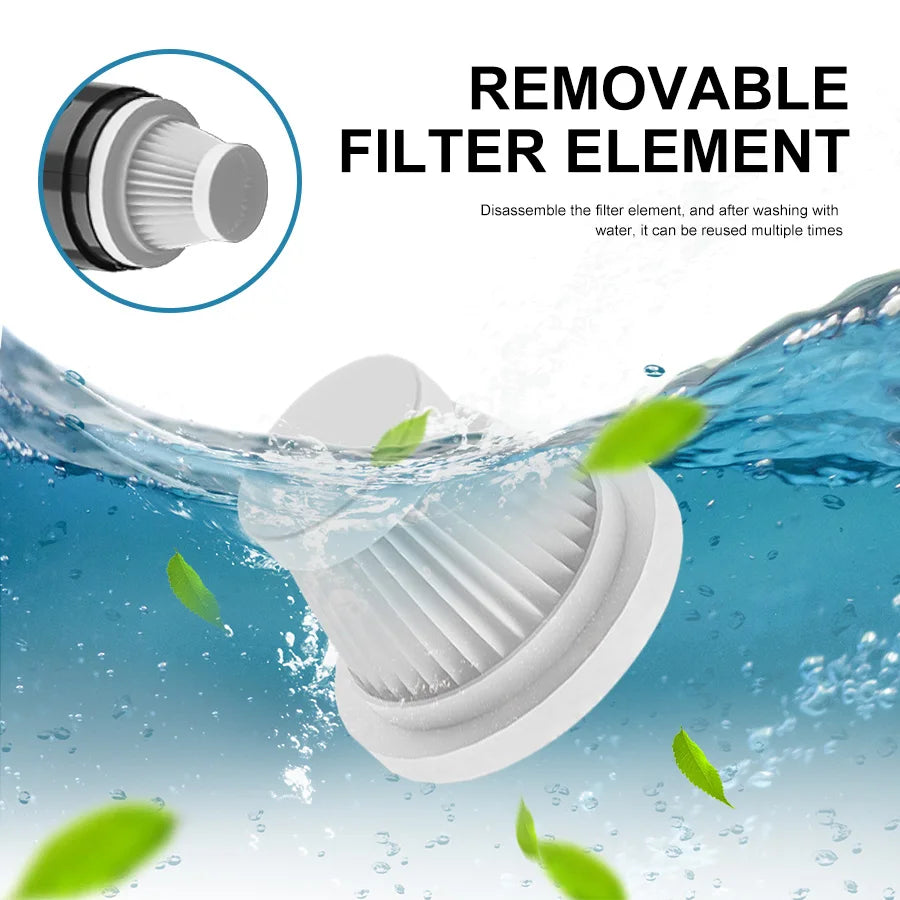 Portable Wireless Car Vacuum Cleaner Powerful Home Device