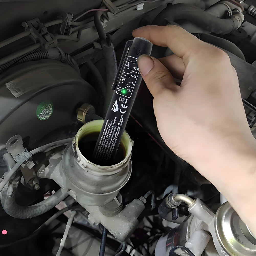 APWIKOGER Brake Fluid Tester With LED Indicators For Oil Quality