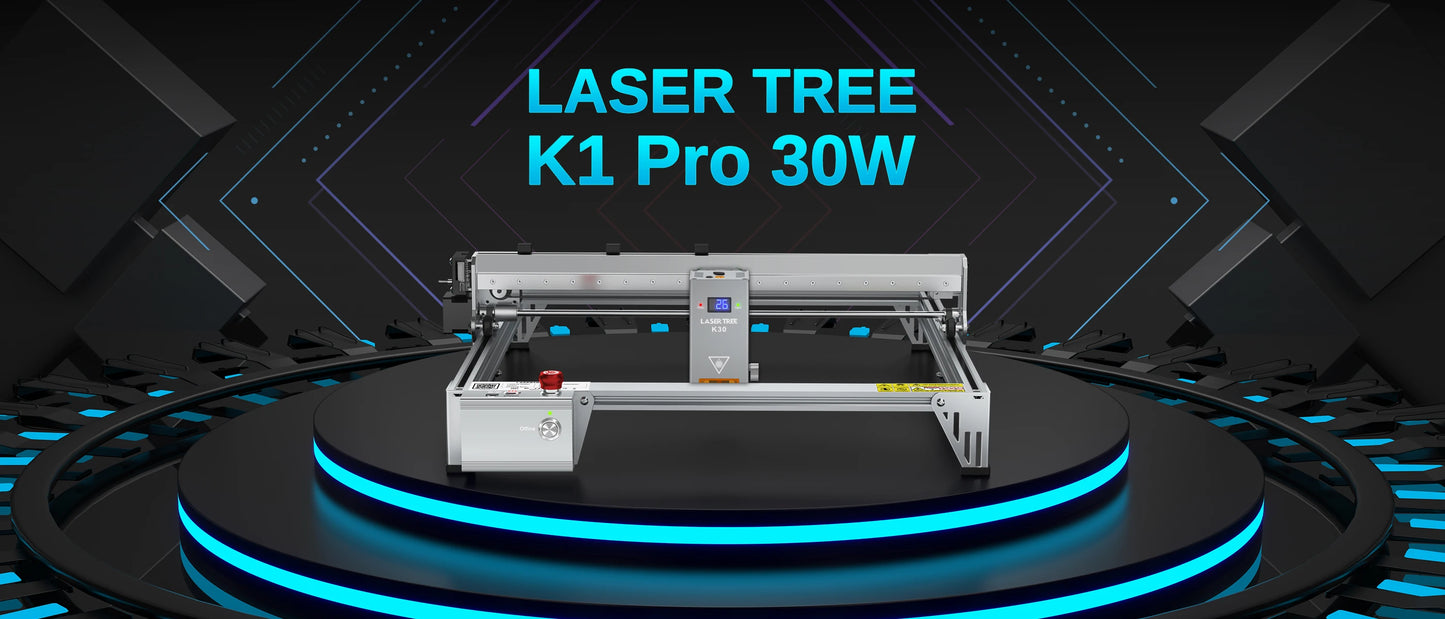 Laser Tree K1Pro Laser Engraver With 30W 40W Module