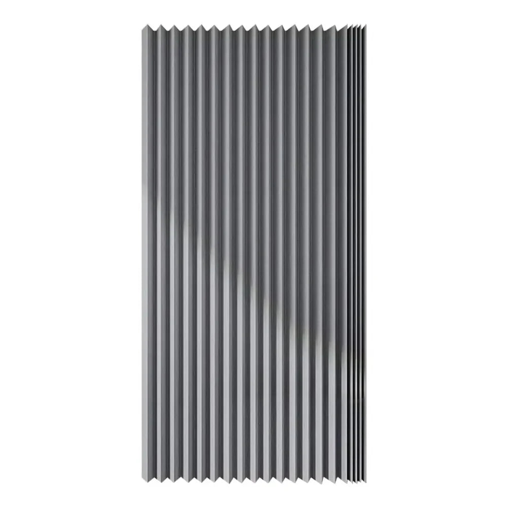 APWIKOGER Foldable Magnetic Shower Curtain Waterproof Bathroom Divider