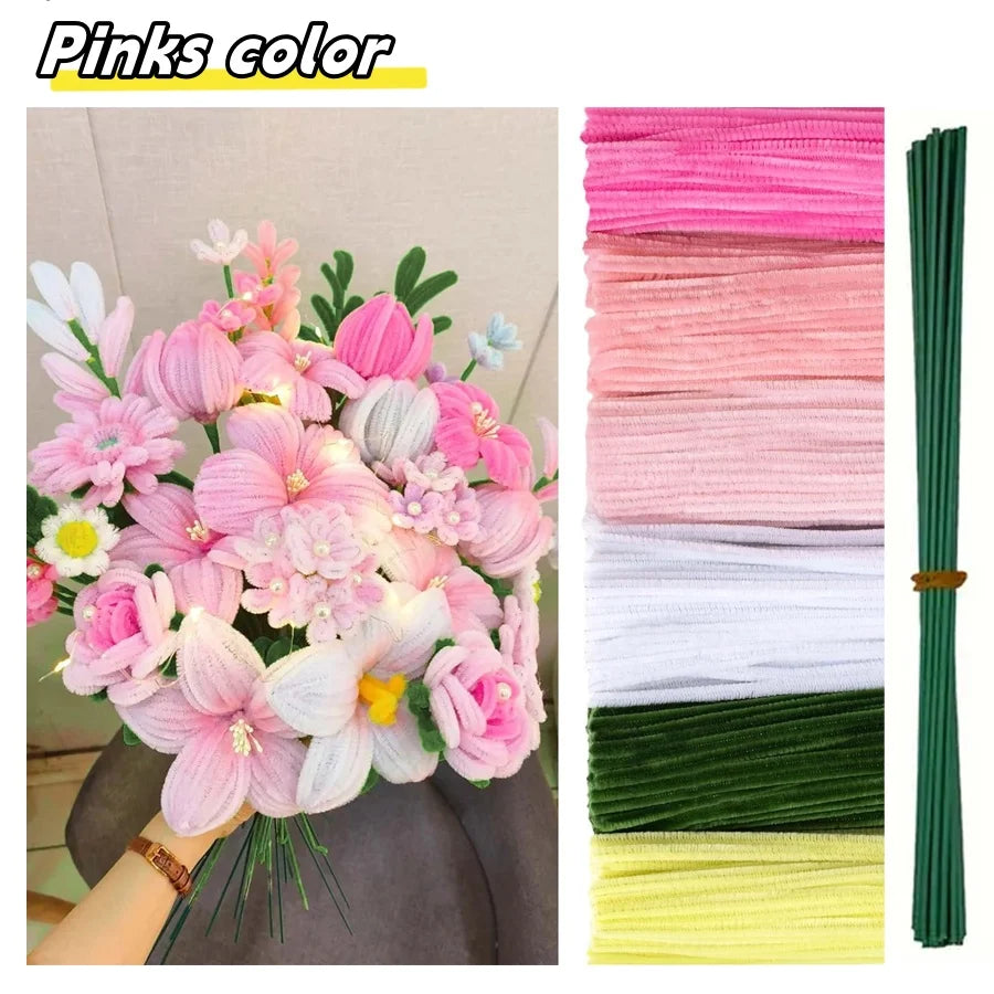 Pipe Cleaners Chenille Stems 300 Pack For DIY Craft Projects