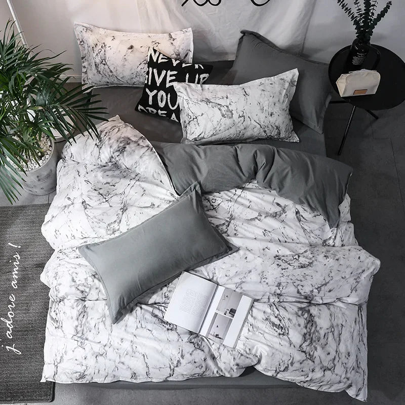 Duvet Cover Set With Pillowcases Bedding Quilt Set