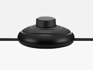 Mid Century Floor Lamp With Fabric Shade Nine Watt Bulb