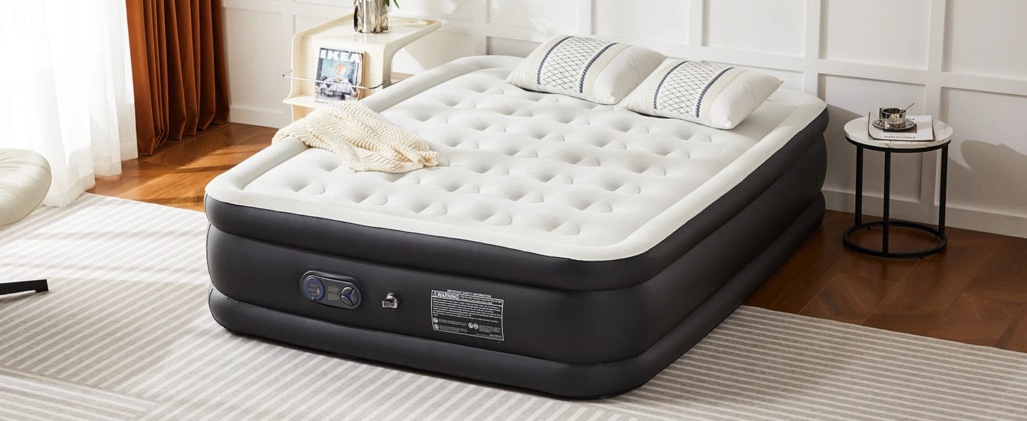 JHK Air Mattress With Non Slip Bottom 660 Lbs Capacity