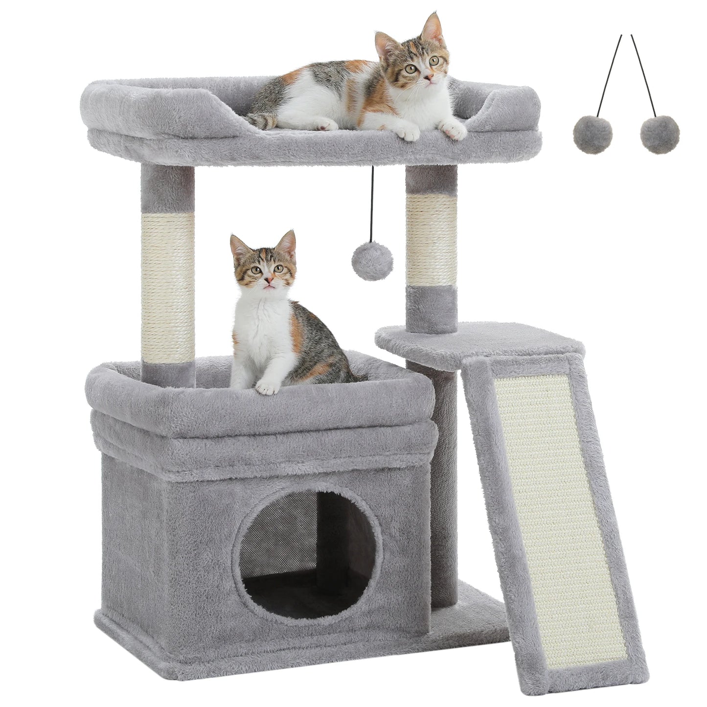 PAWZ Road Indoor Cat Tree With Sisal Scratching Post