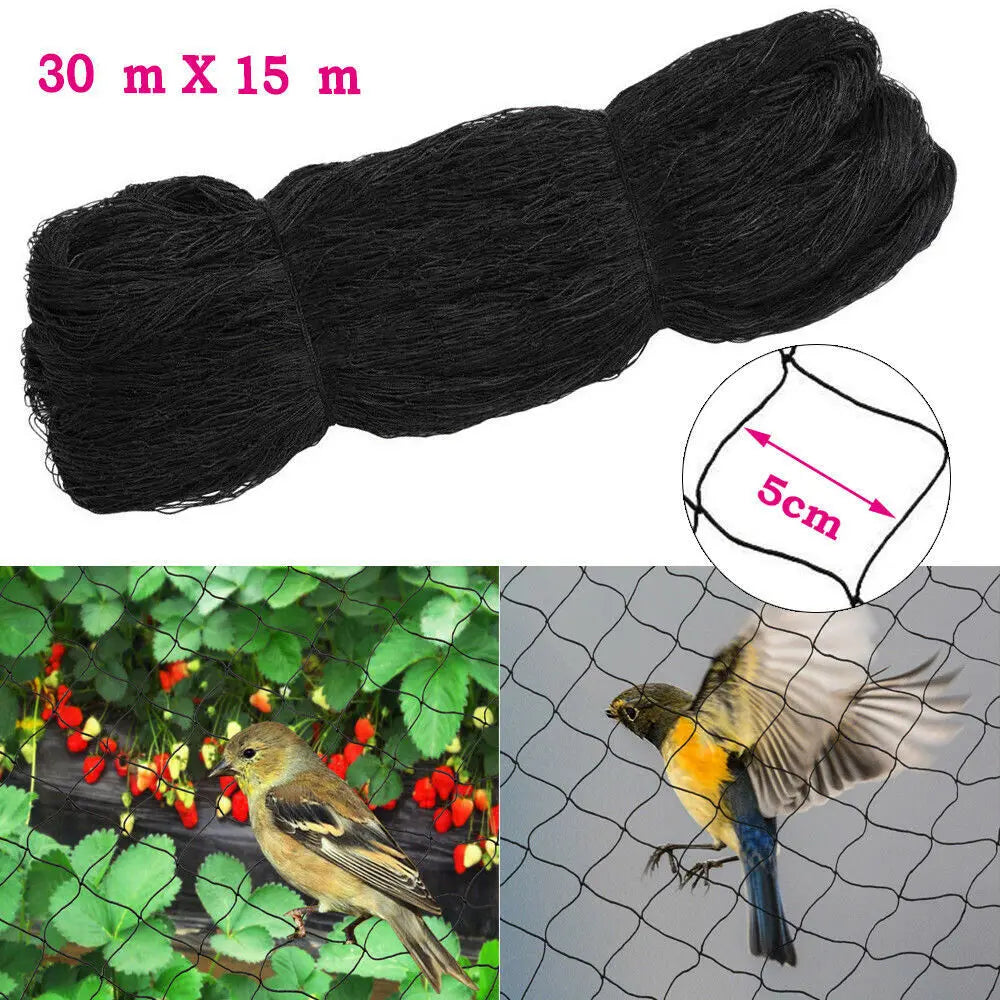 Heavy Duty Nylon Bird Netting For Gardens Protecting Fruit Trees