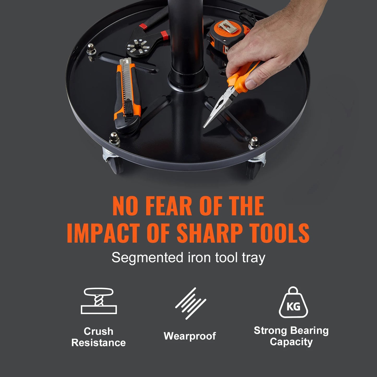 SucceBuy Mechanic Stool Rolling Pneumatic Creeper for Garage Auto Repair
