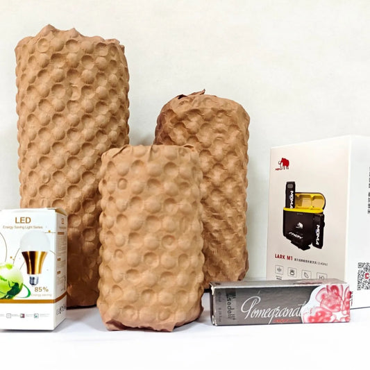 Guangdong Biodegradable Bubble Wrap Kraft Paper Cushioning