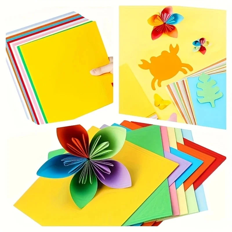 Cardstock Sheets Pack 100 Sheets For Origami And Crafts