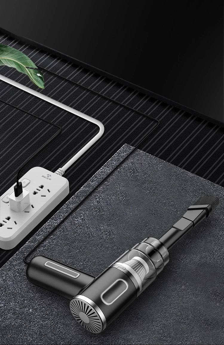 Portable Wireless Car Vacuum Cleaner Powerful Home Device