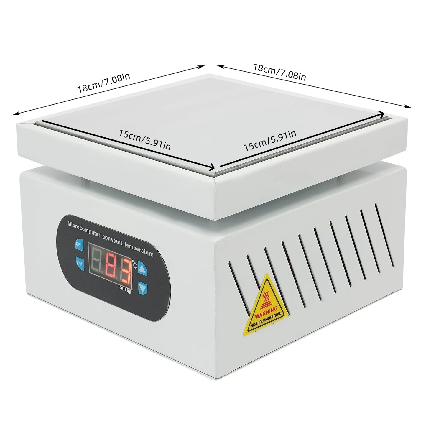 700/500W/350W Electric Soldering Hot Plate Microcomputer Welding Hot Plate, Preheating Welder Work Table