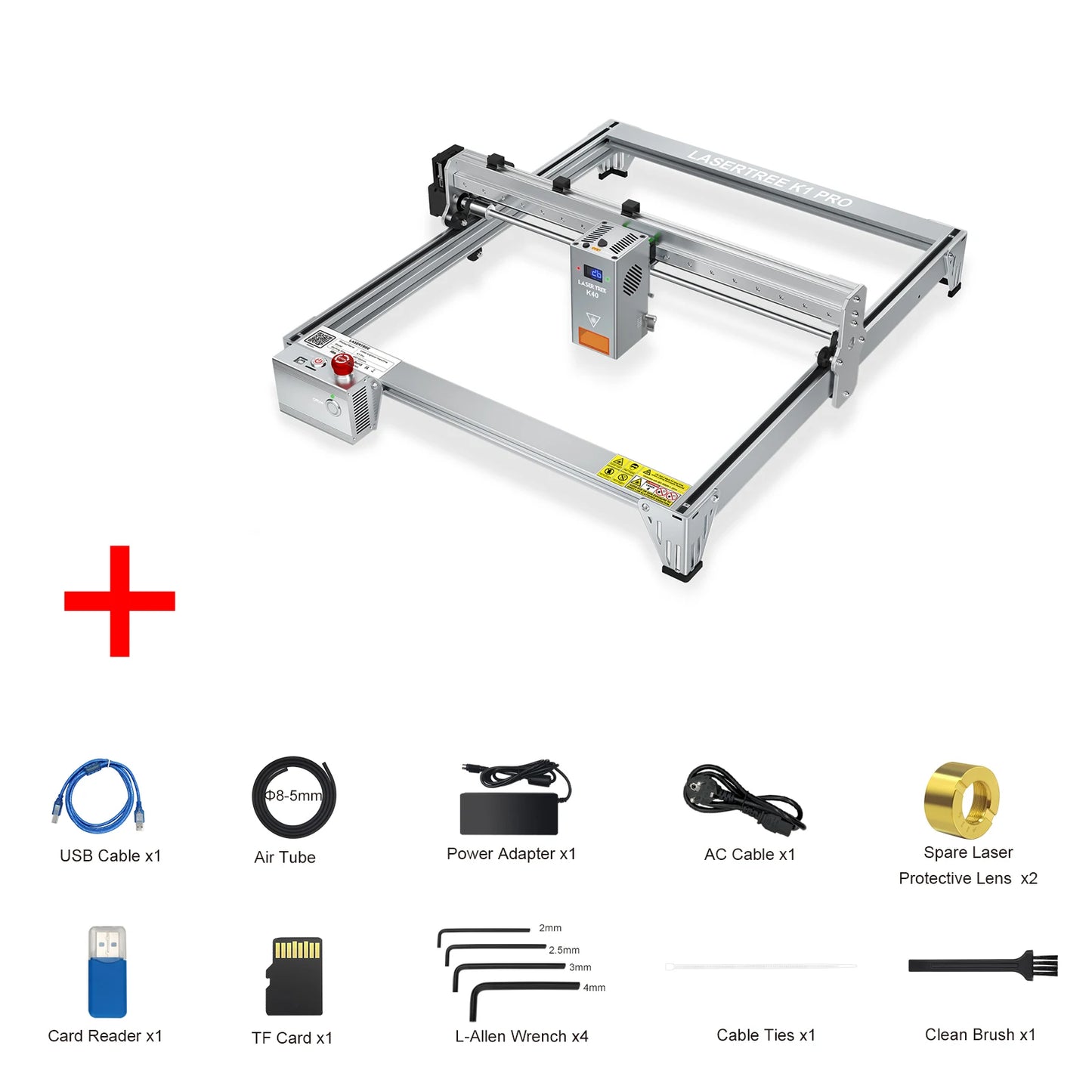 Laser Tree K1Pro Laser Engraver With 30W 40W Module