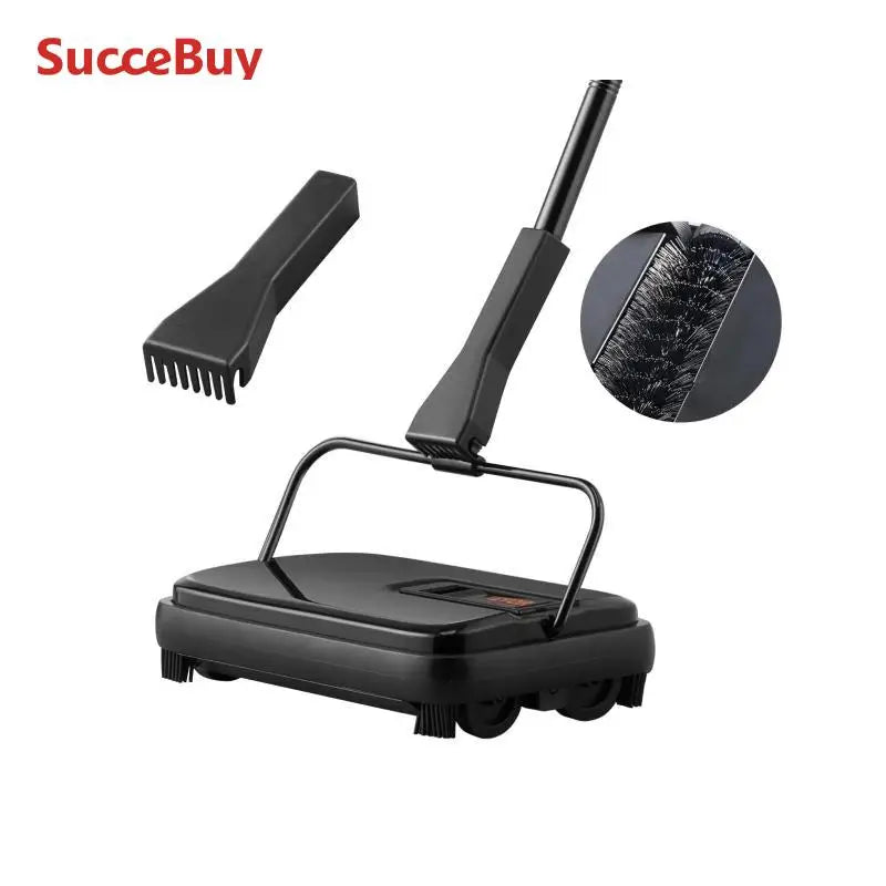 Dust Box Manual Carpet Sweeper For Home Rugs Floors 300ml