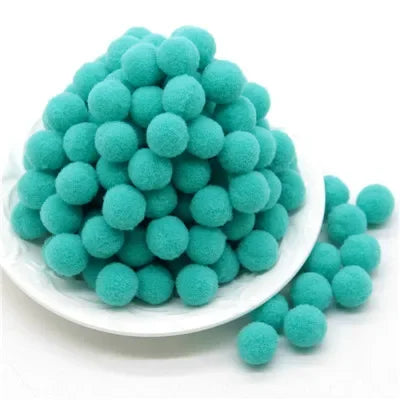 Mini Fluffy Polyester Pom Poms For Diy Crafts And Decor