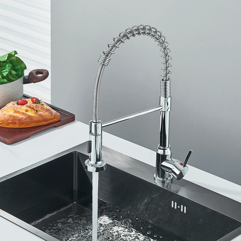 Suguword Removable Kitchen Faucet Deck Mount with Sprayer Dual Modes