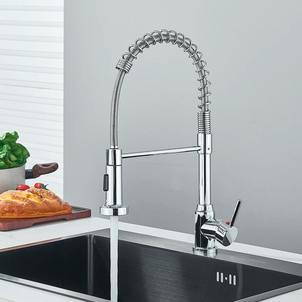 Suguword Removable Kitchen Faucet Deck Mount with Sprayer Dual Modes