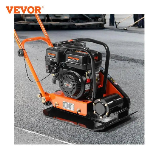 VEVOR Gasoline Plate Compactor 2.8/6.5 HP Vibratory Tamper For Walkways