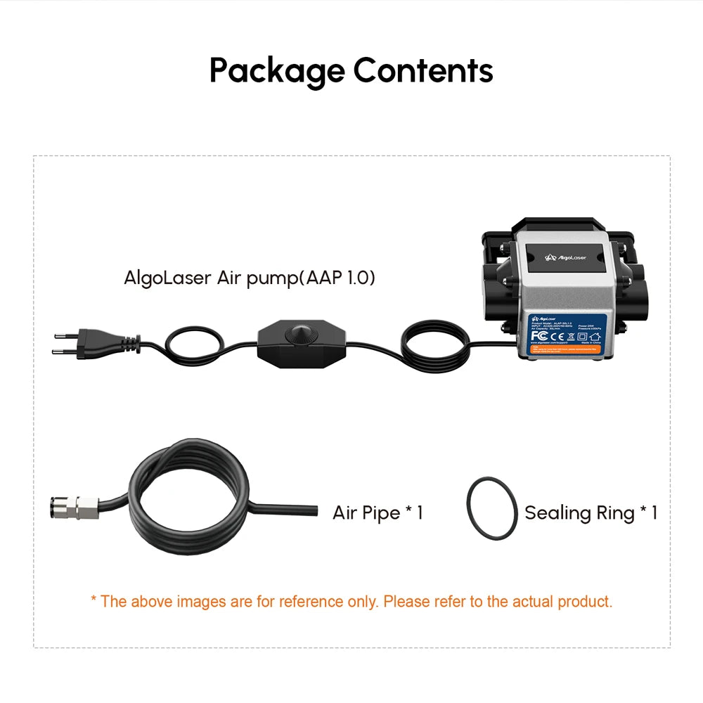 AlgoLaser Air Assist Pump 30LPM for Laser Cutter Dust Removal