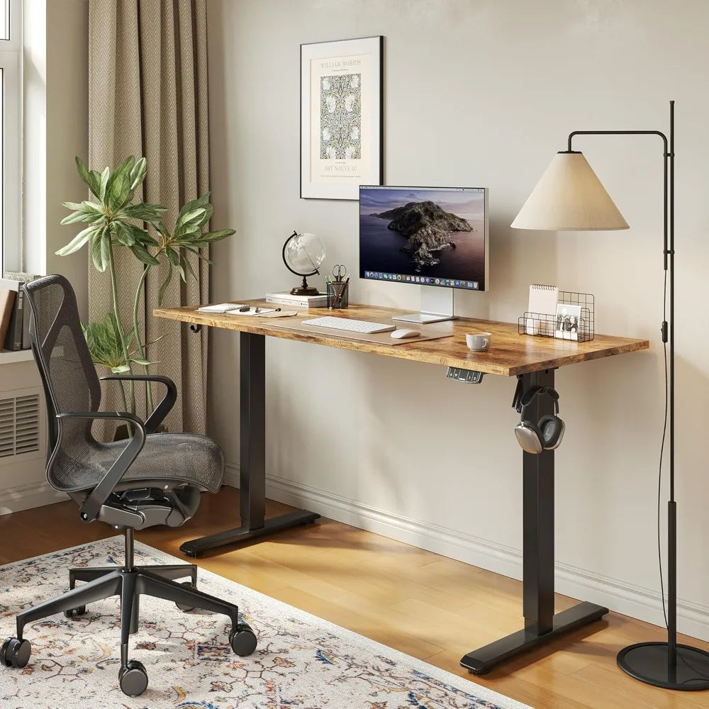 Agilestic Electric Standing Desk Height Adjustable Sit Stand Computer Desk