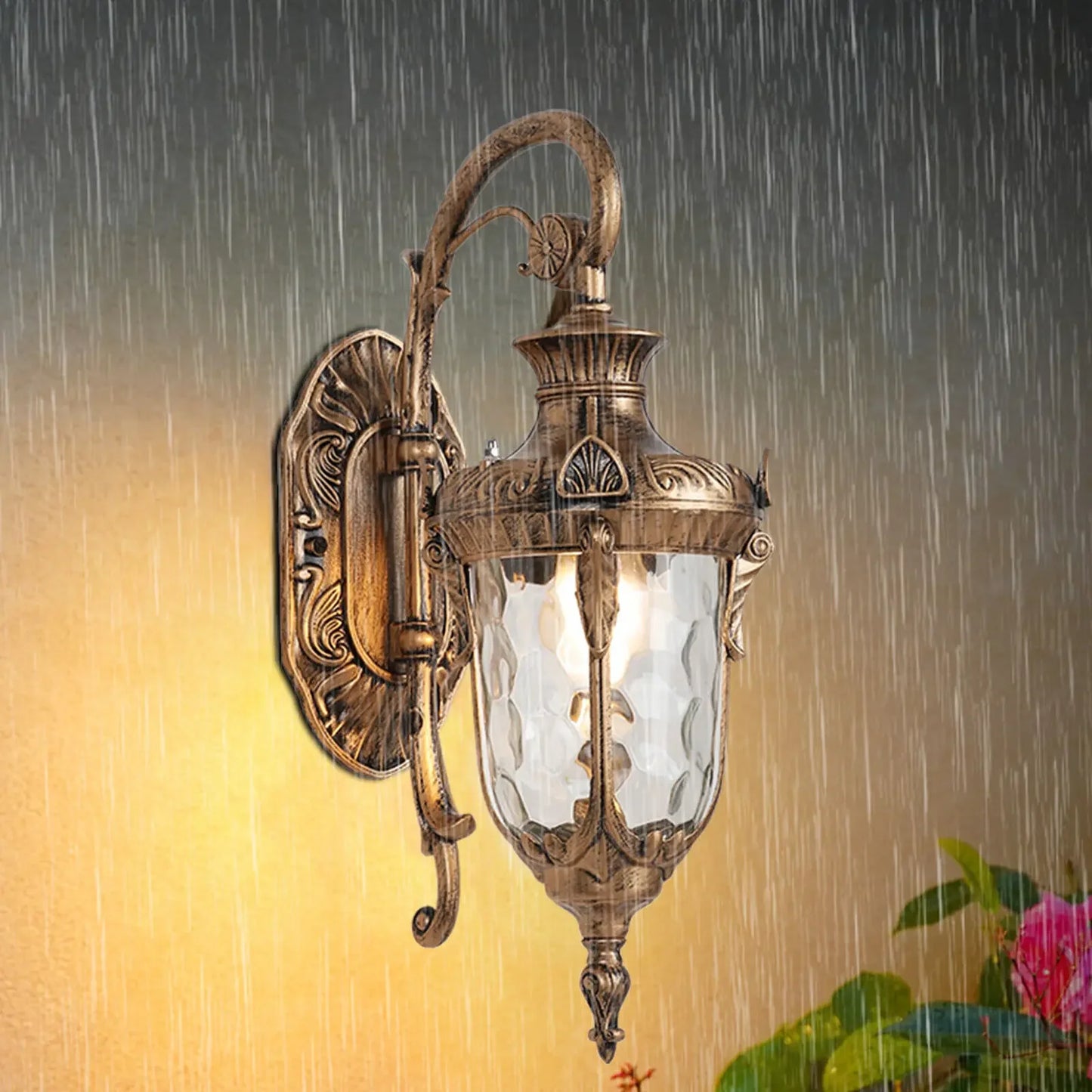 Hign-concerned Outdoor Wall Sconces Waterproof Porch Lanterns
