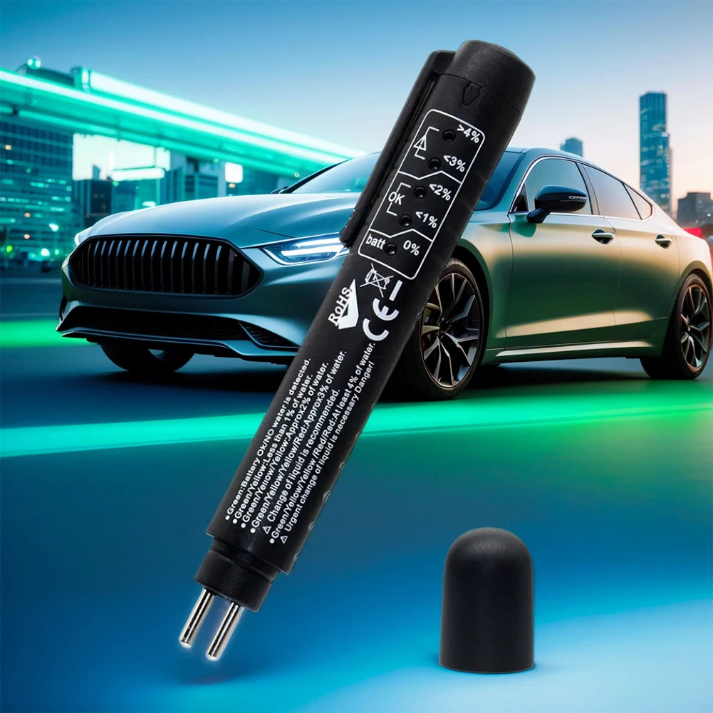 APWIKOGER Brake Fluid Tester With LED Indicators For Oil Quality
