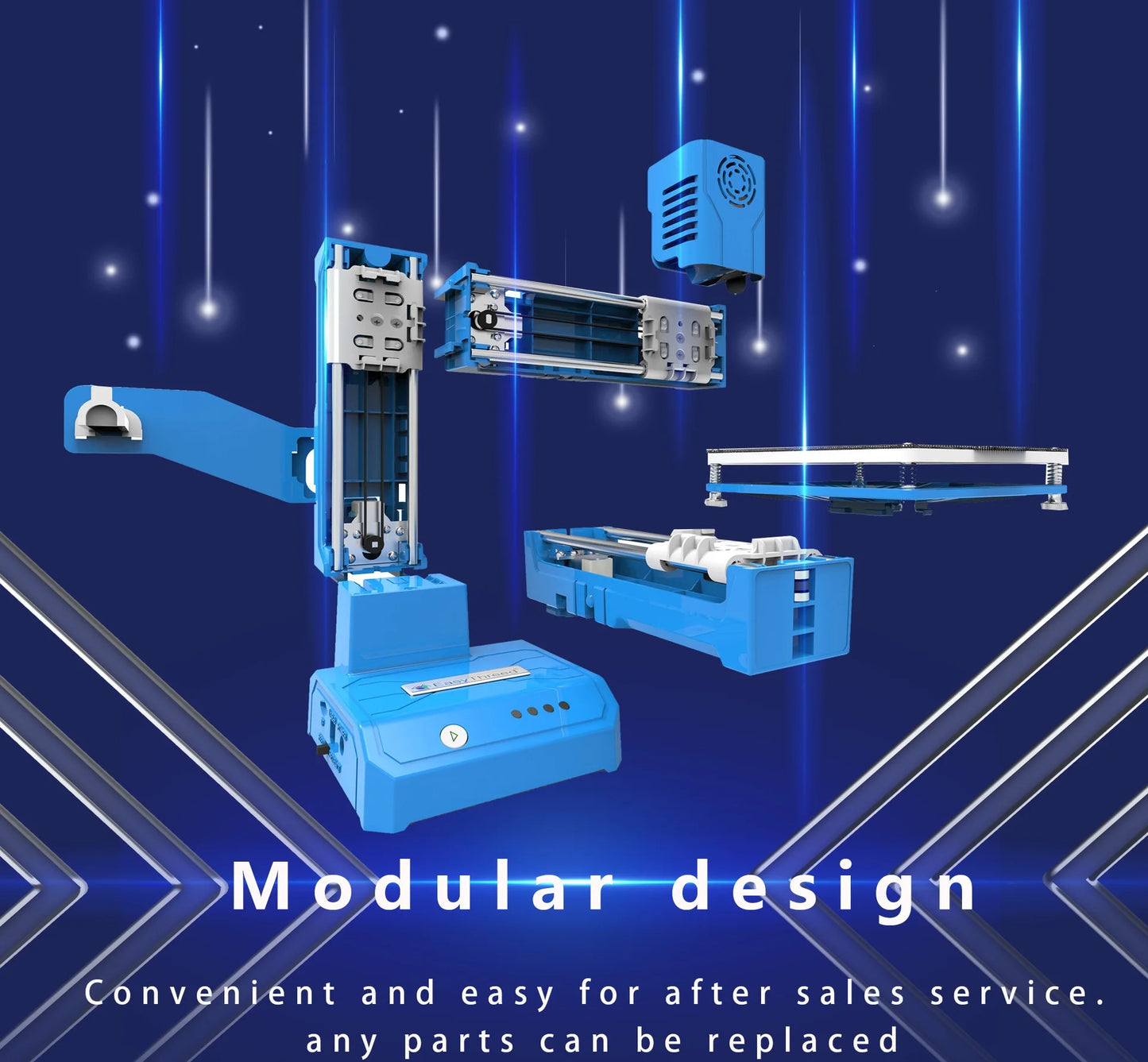 EasyThreed K9 Desktop 3D Printer With SD Card Support