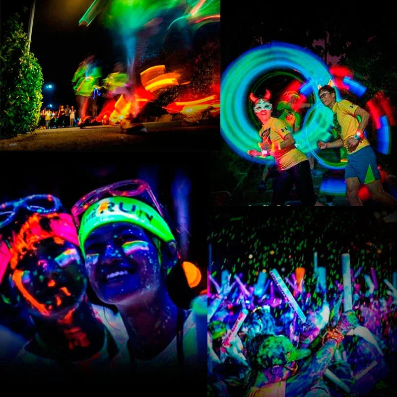 Water Based Luminous Fluorescent Paints Glow In The Dark Acrylics