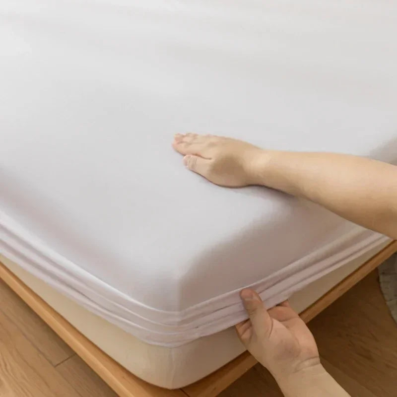 Luxury Elastic Fitted Sheet For Double Bed Mattress Cover