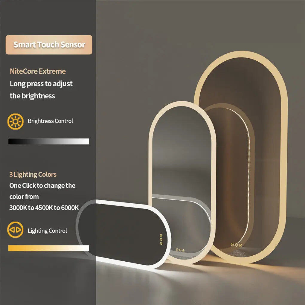 LUVODI LED Backlit Bathroom Mirror With Touch Dimming Defog IP44