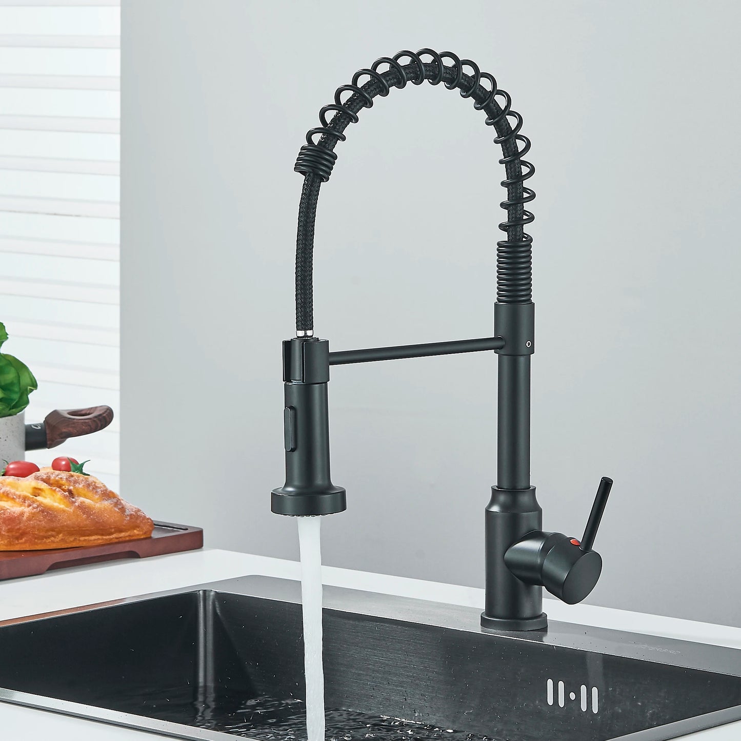 Suguword Removable Kitchen Faucet Deck Mount with Sprayer Dual Modes
