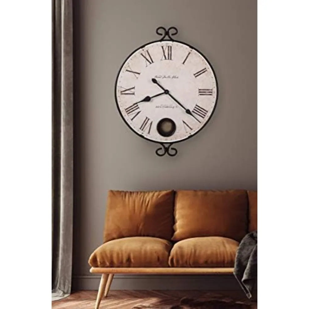 Magdalen Wall Clock Modern Analog Silent Quartz Movement