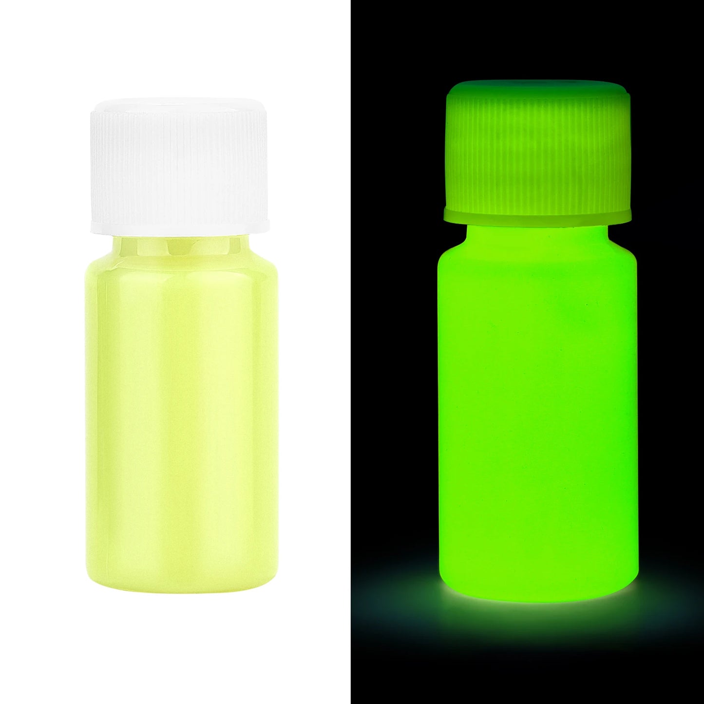 Water Based Luminous Fluorescent Paints Glow In The Dark Acrylics