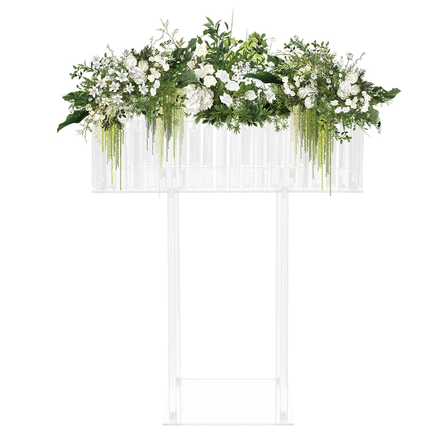 Acrylic Crystal Flower Stand For Wedding Centerpiece And Decor