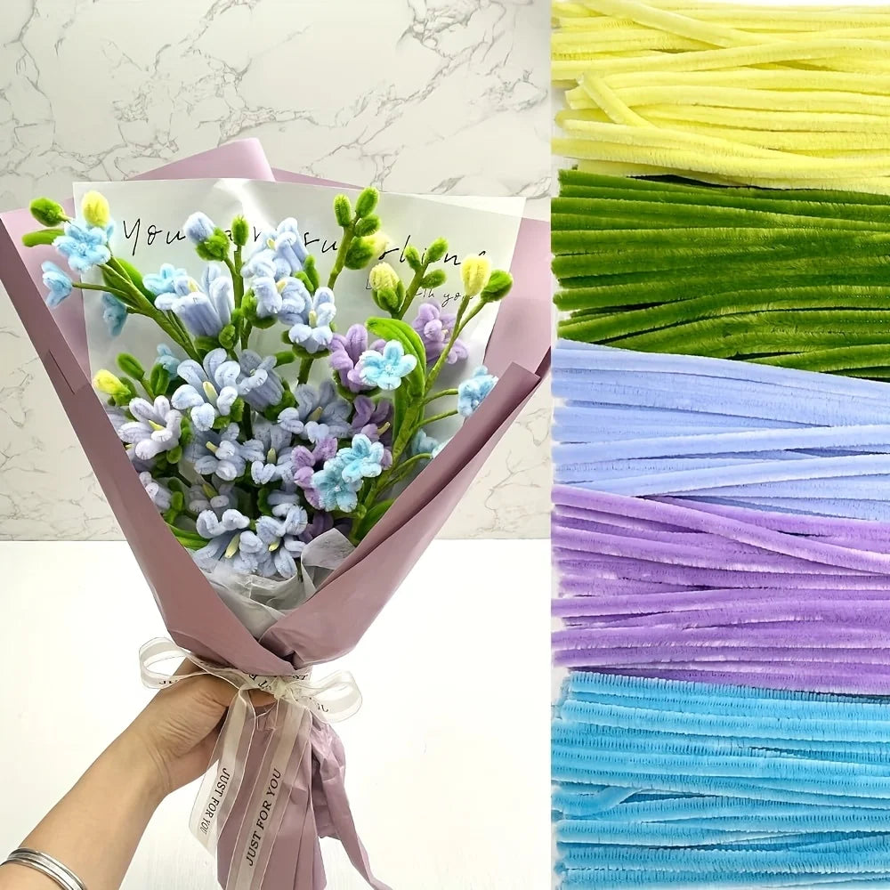 Pipe Cleaners Chenille Stems 300 Pack For DIY Craft Projects