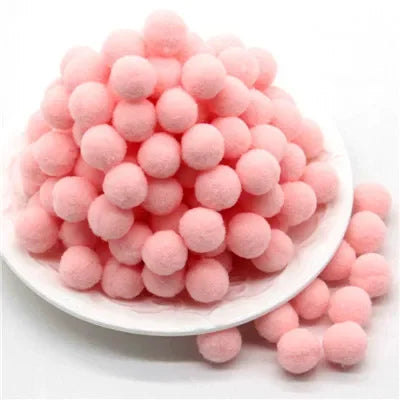 Mini Fluffy Polyester Pom Poms For Diy Crafts And Decor