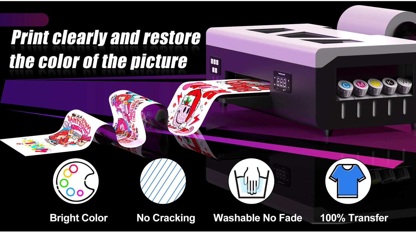 GMXZEC DTF Printer For Epson L805 Direct To Film Transfer