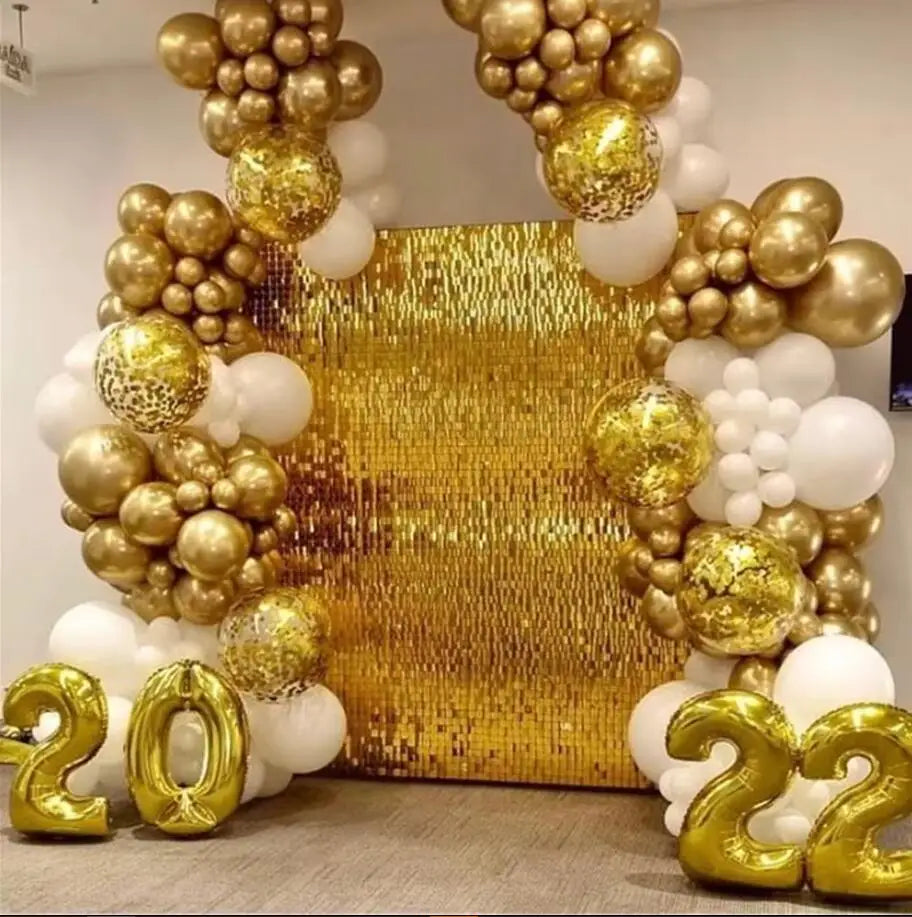 Shimmer Sequin Wall Backdrop for Weddings and Parties