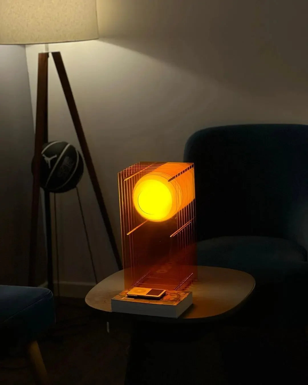 Nordic Style Ambient Desk Lamp LED For Living Room And Bedroom