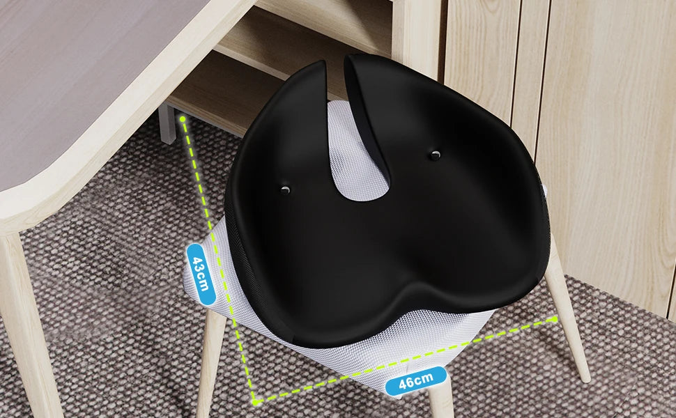 Travel Seat Cushion Memory Foam U Shaped Pillow for Office