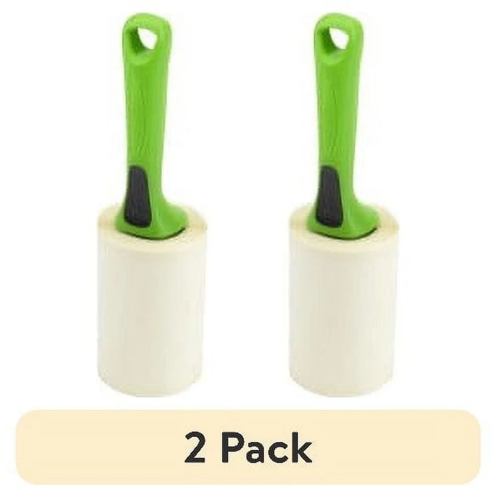 XMSJ Ultra Sticky Lint Roller Twin Pack for Pet Hair