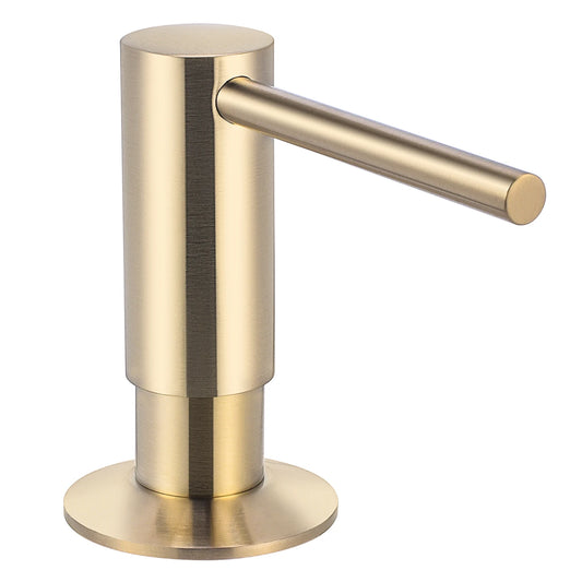Liquid Soap Dispenser Brass Pump Head Built In Bottle