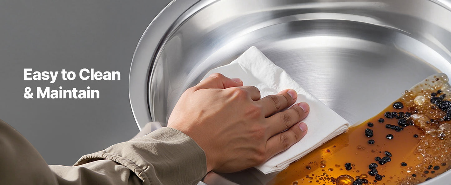 SucceBuy 4 Pack Stainless Steel Chafing Dish Buffet Set With Pans