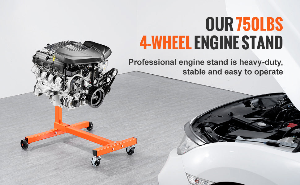 Engine Stand 750/1300/1500 Lbs Rotating Head 360 Degree Adjustable