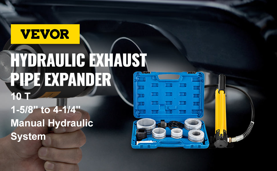 SucceBuy 10 Ton Hydraulic Exhaust Pipe Expander Kit