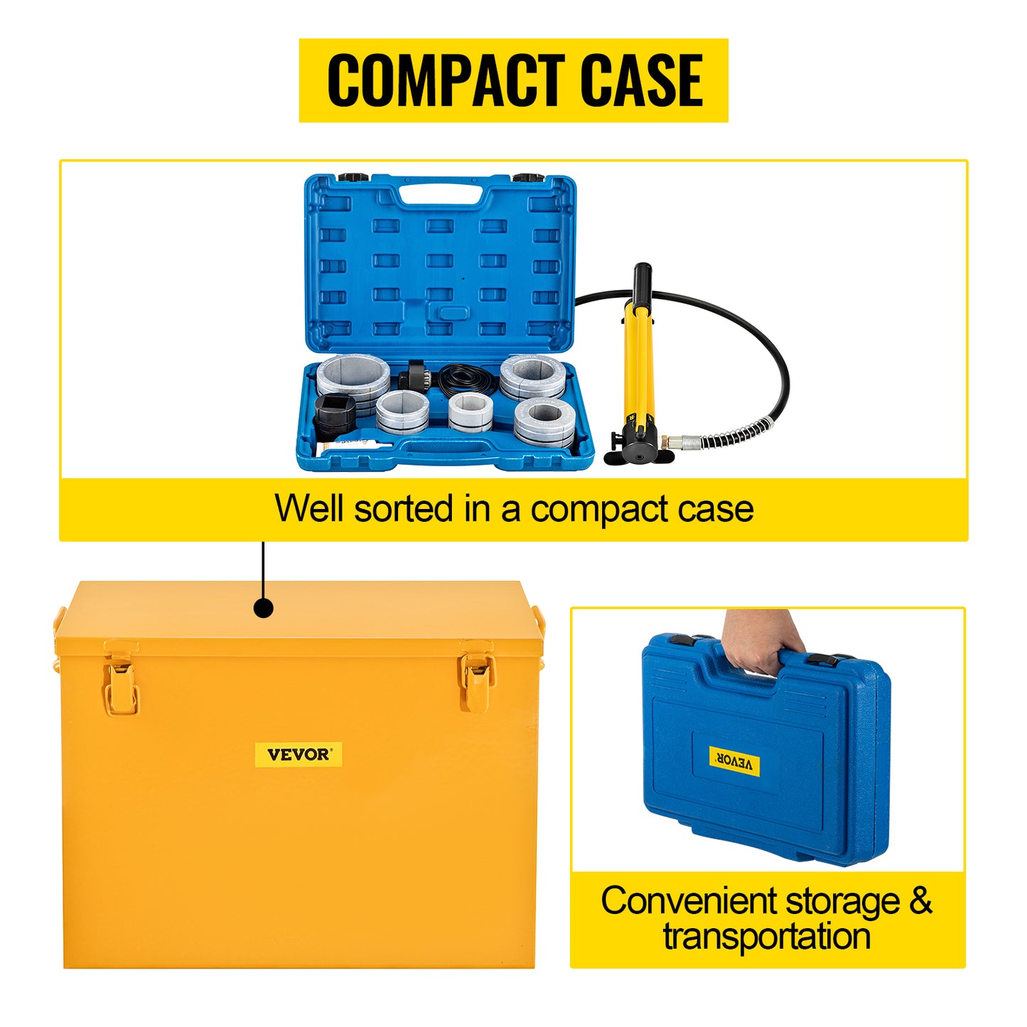SucceBuy 10 Ton Hydraulic Exhaust Pipe Expander Kit