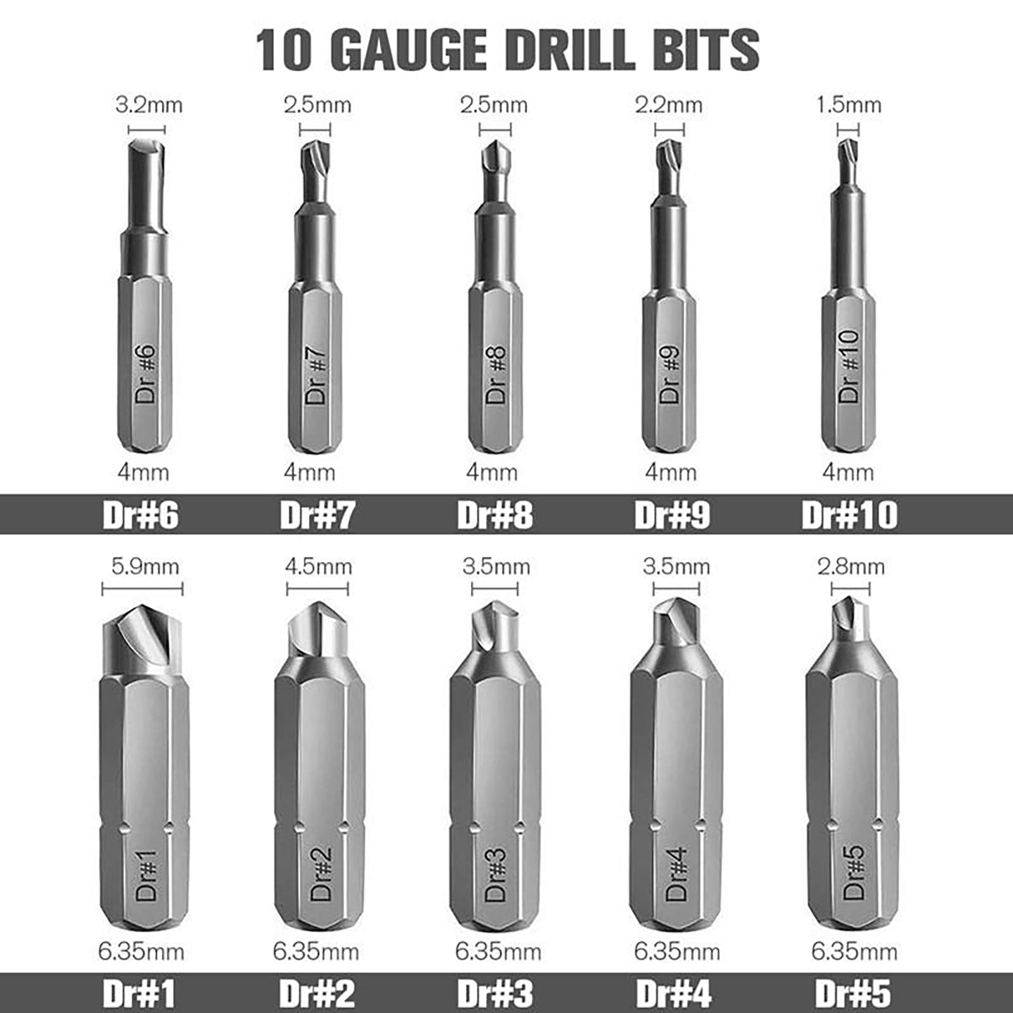 NONEDIY 22Pcs Damaged Screw Extractor Drill Bit Set Allen Bolts