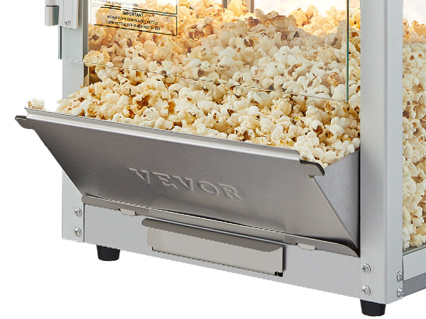SucceBuy Electric Popcorn Maker Commercial Popper Machine With Scoop